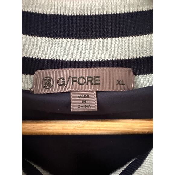 G/FORE MEN WIND BREAKER MERINO WOOL QUARTER ZIP PULLOVER Size XL - Picture 3 of 8